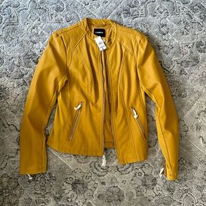 Express faux-leather, pleather, moto biker jacket. New Tags attached Never worn.